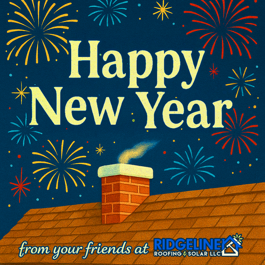 Happy New Year 2026 from Ridgeline Roofing