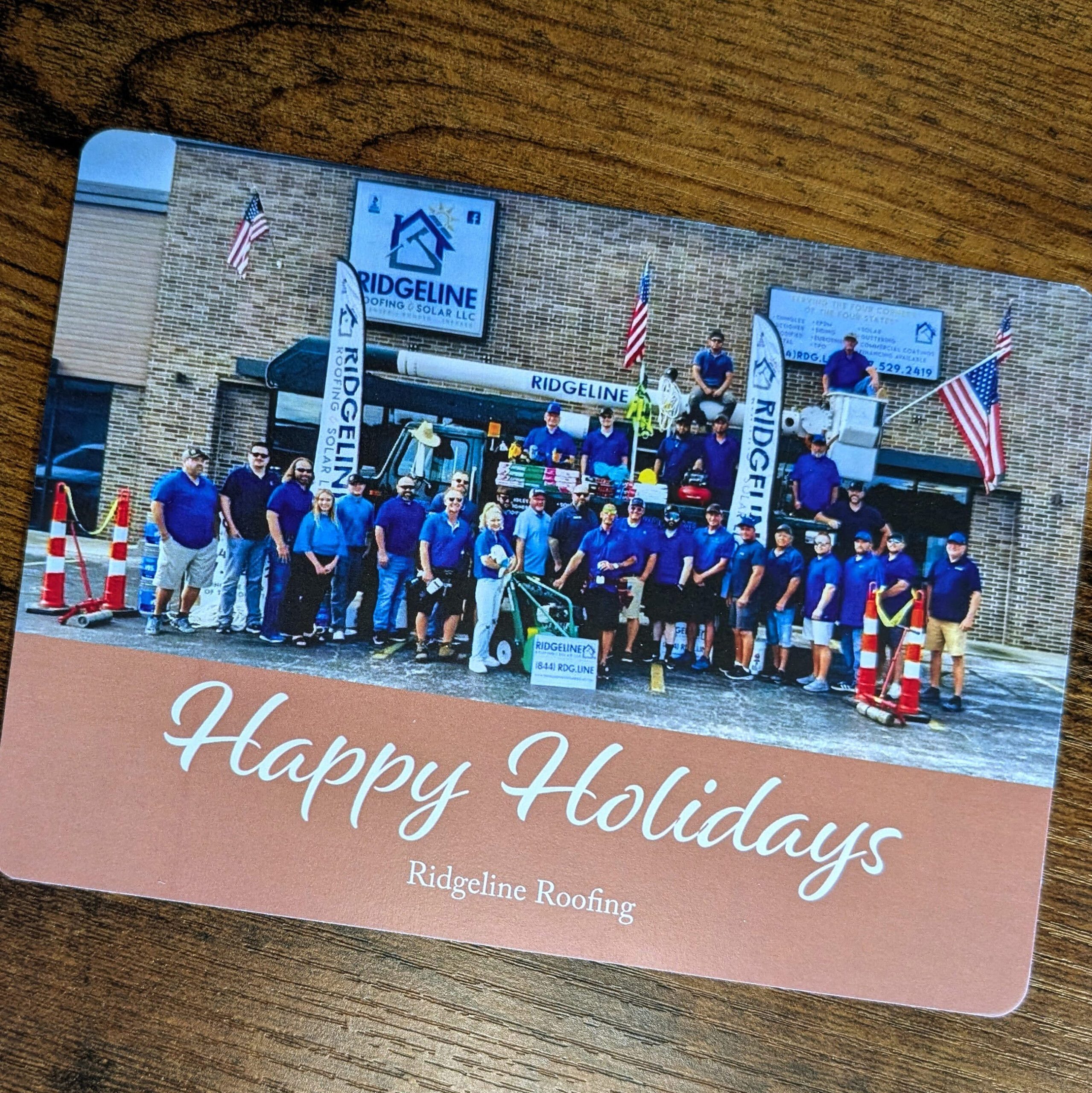 Merry Christmas from Ridgeline Roofing